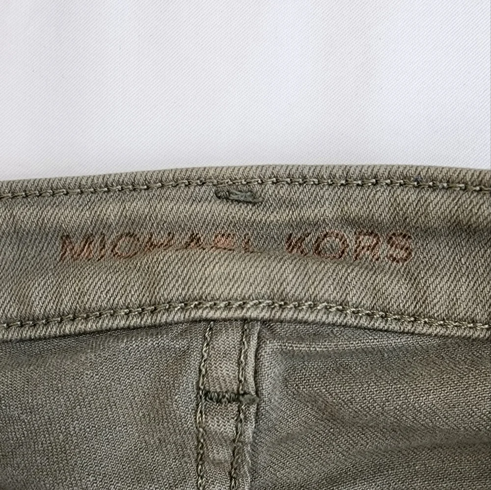 Michael kors green jeans pants